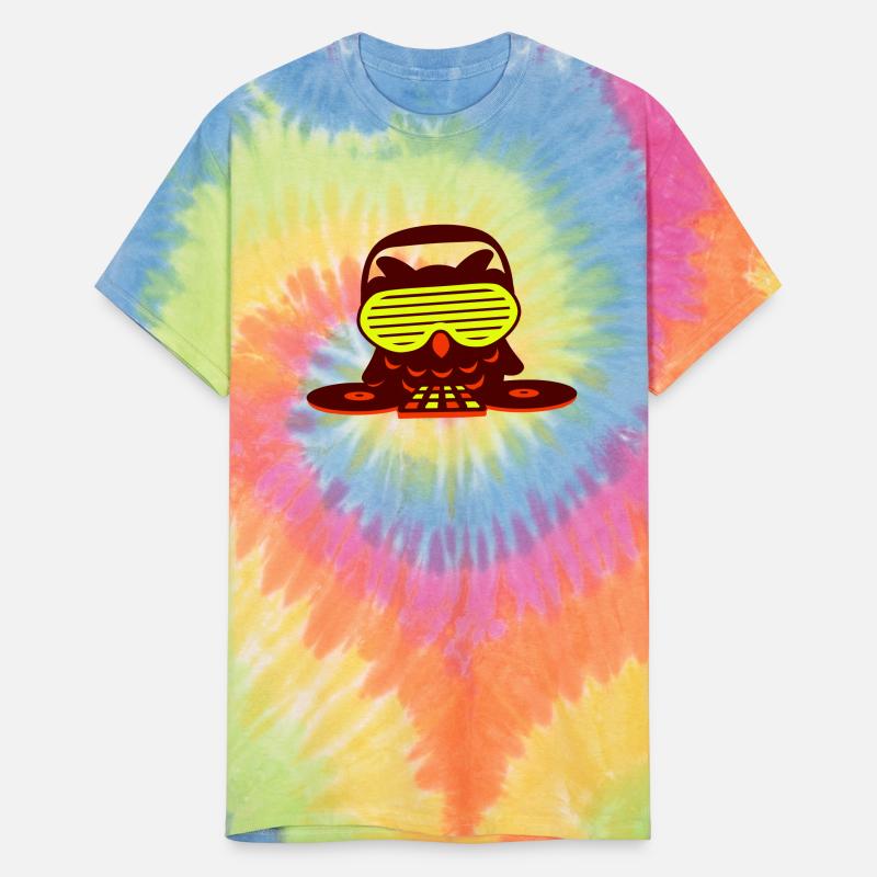 Cool DJ Owl Night Bird Animal Music Club Party Fun