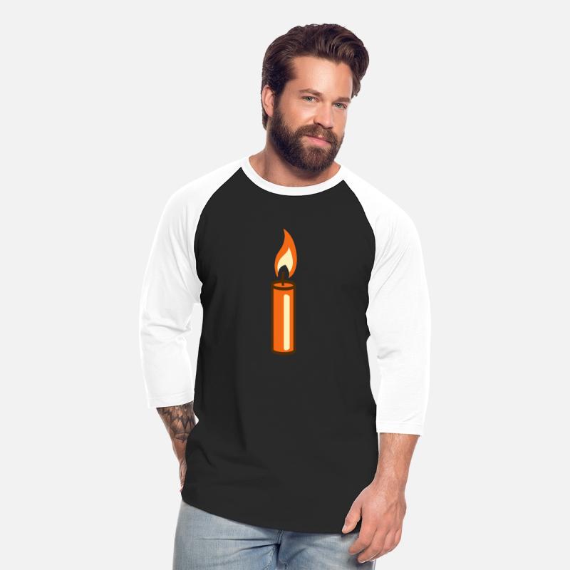 cool flame fire candle wax burning decorative desi