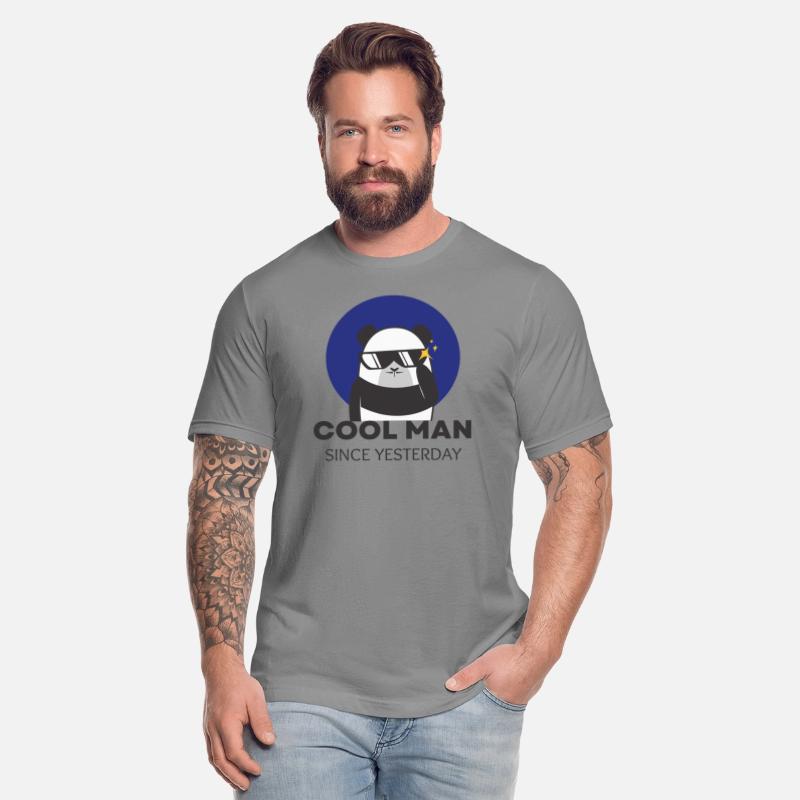 cool man panda in shades graphic