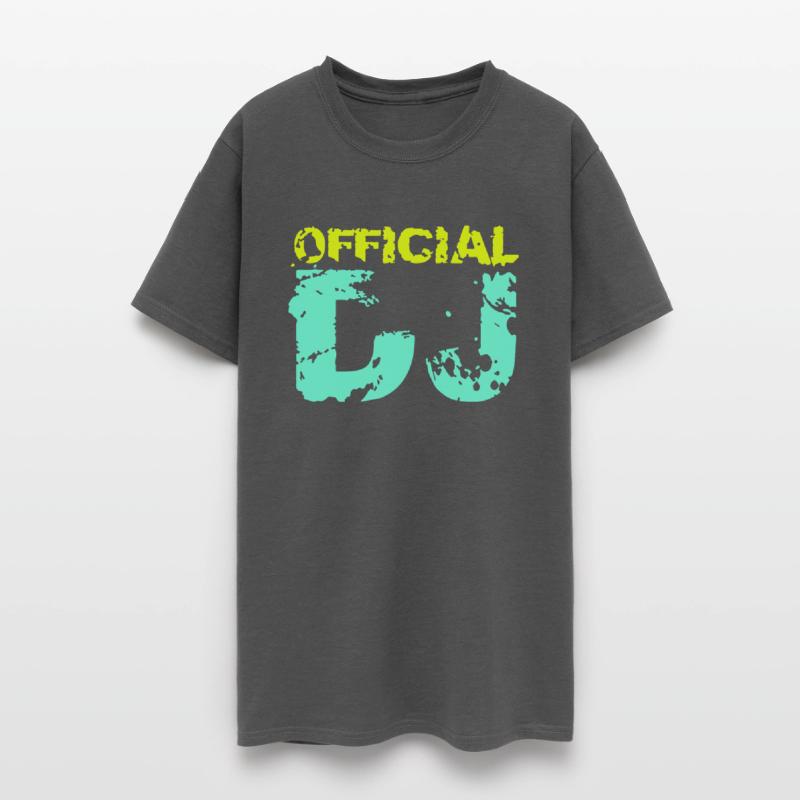 Cool Official DJ Club Music Party Stamp Graffiti