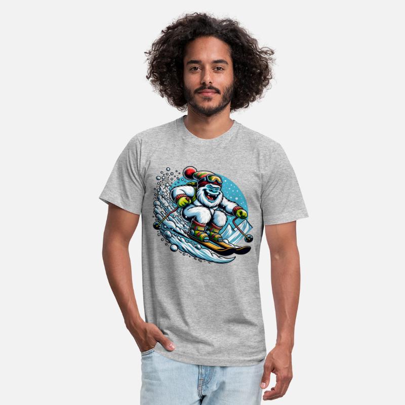 Cool Yeti Skiing Adventure Fun