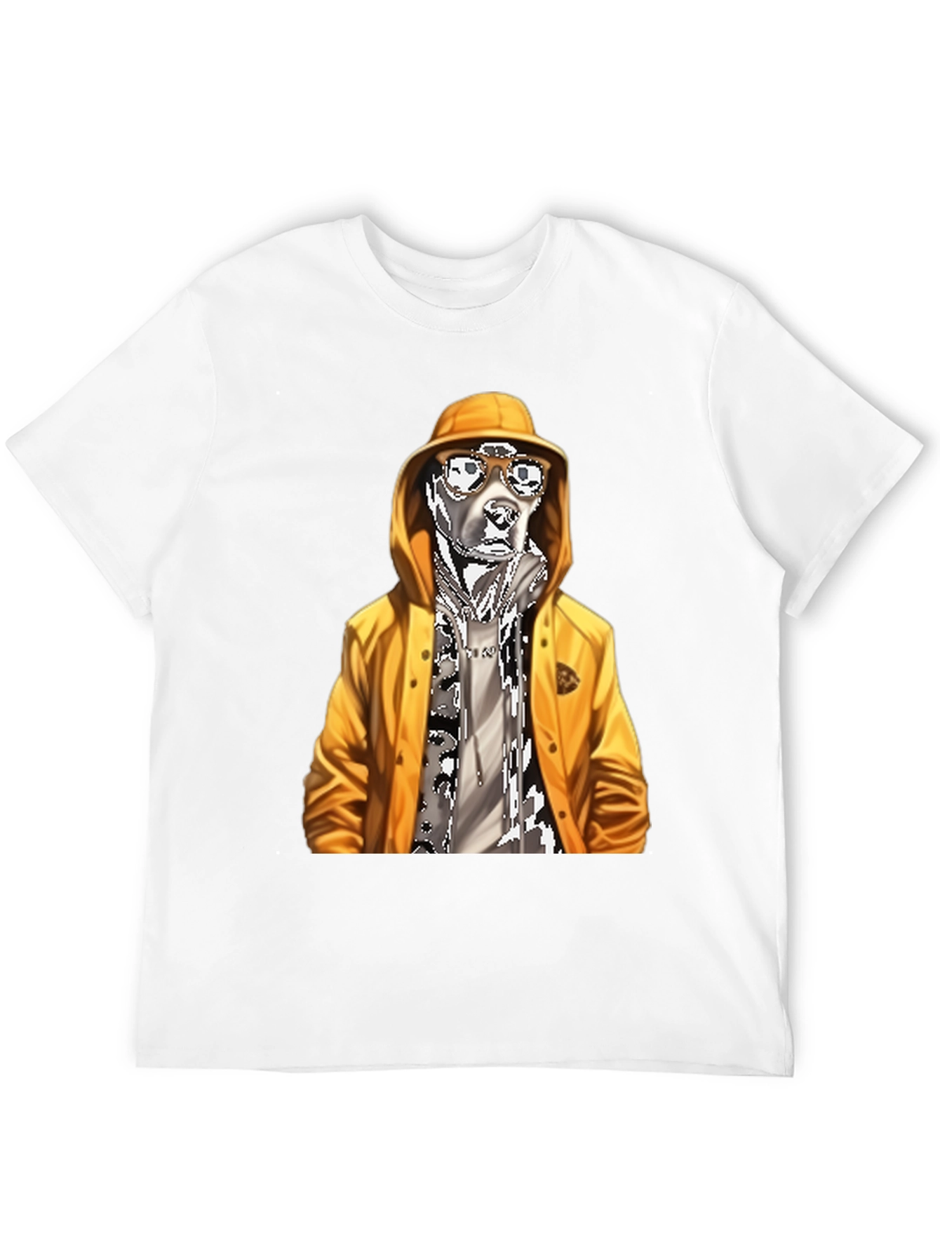 Cool Dog Graphic Tee - Black