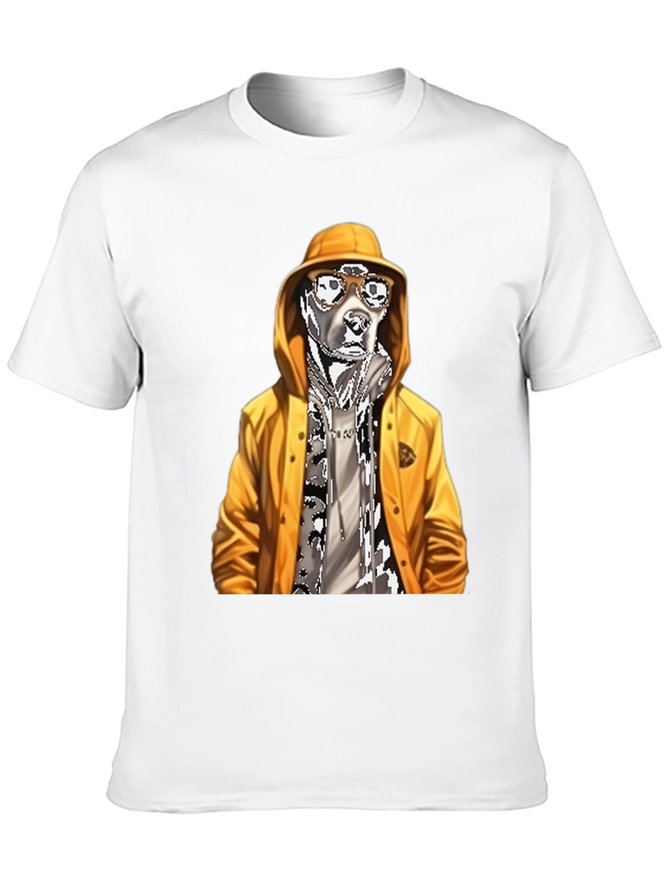 Cool Dog Graphic Tee - Black