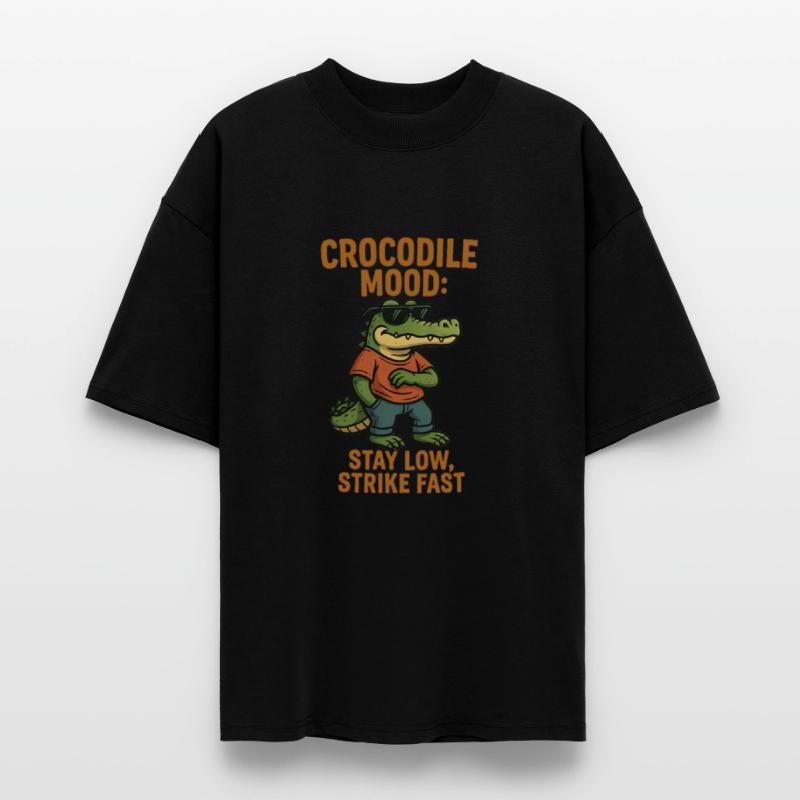 Crocodile mood: stay low, strike fast