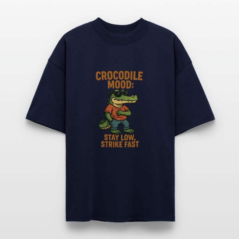 Crocodile mood: stay low, strike fast