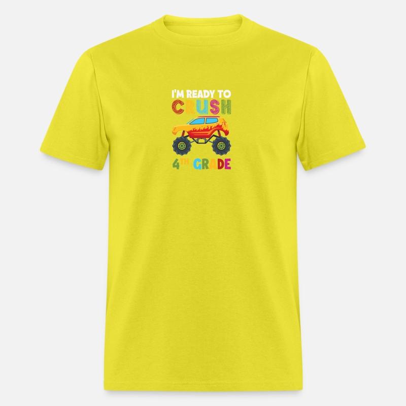 Crush 4th Grade Monster Truck Back To School