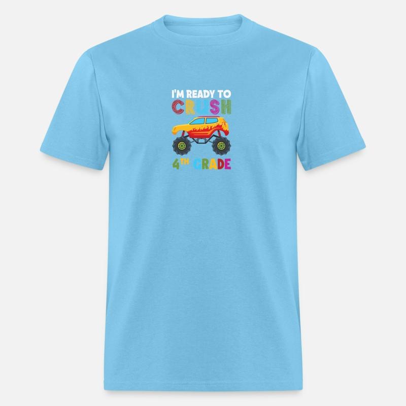 Crush 4th Grade Monster Truck Back To School