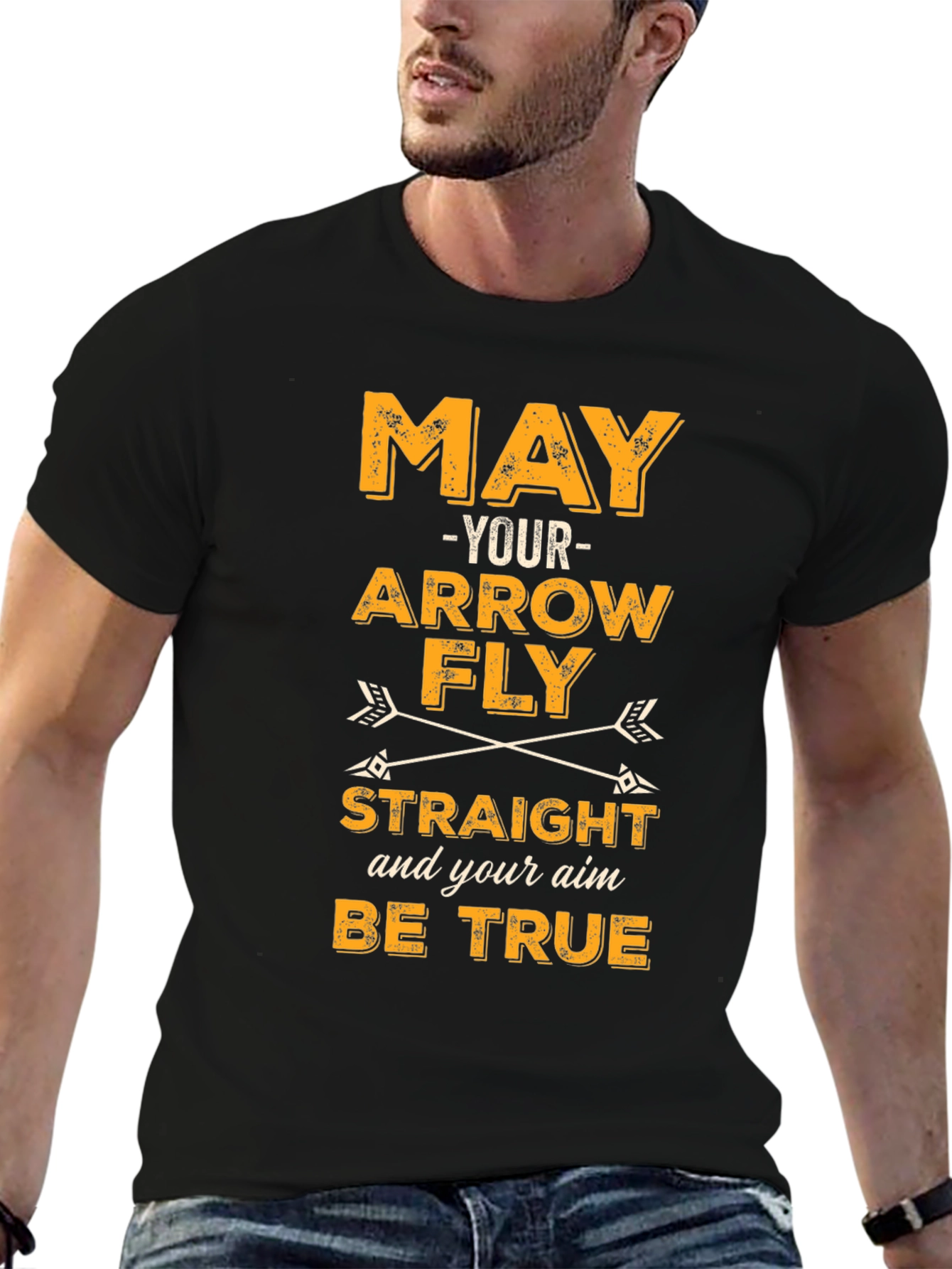 Archery Arrow T-Shirt - May Your Arrow Fly Straight
