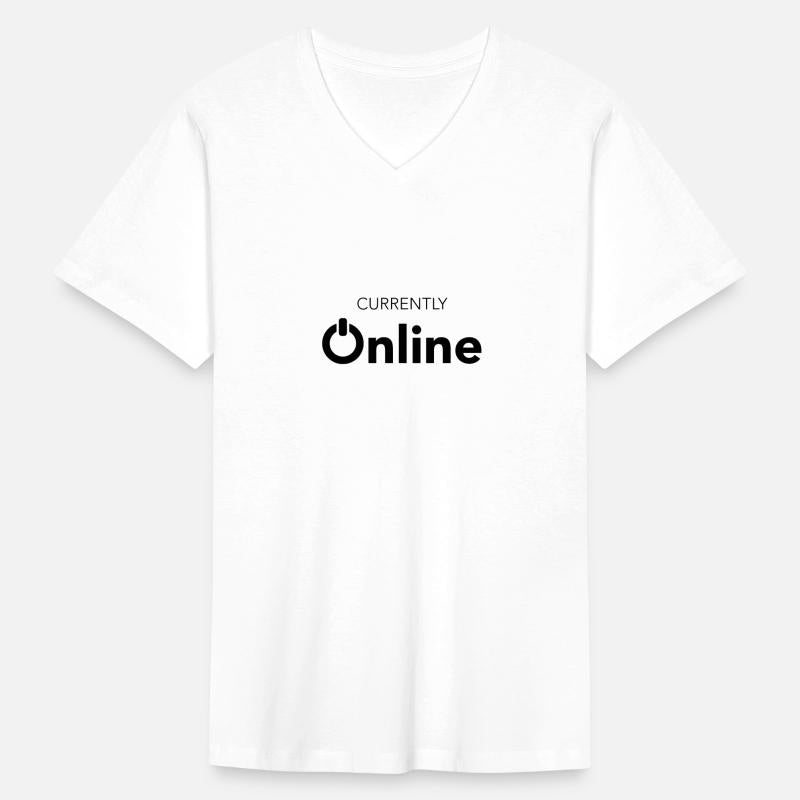 Currently Online Funny Sarcastic Tech Joke Power