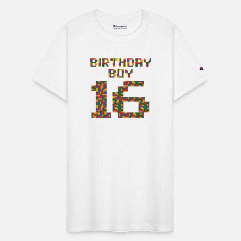 Cute 16th Birthday Gift 16 Year Old Block Building