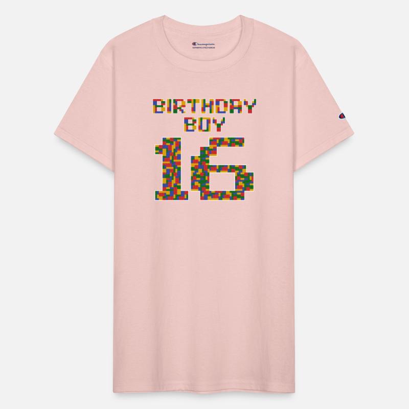 Cute 16th Birthday Gift 16 Year Old Block Building