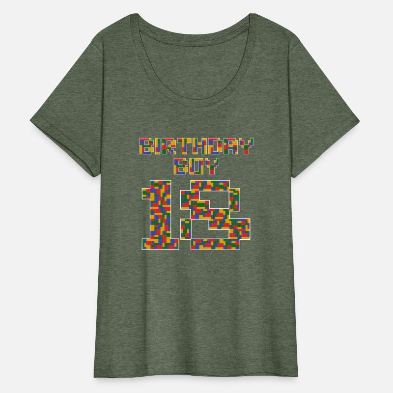 Cute 18th Birthday Gift 18 Year Old Block Building