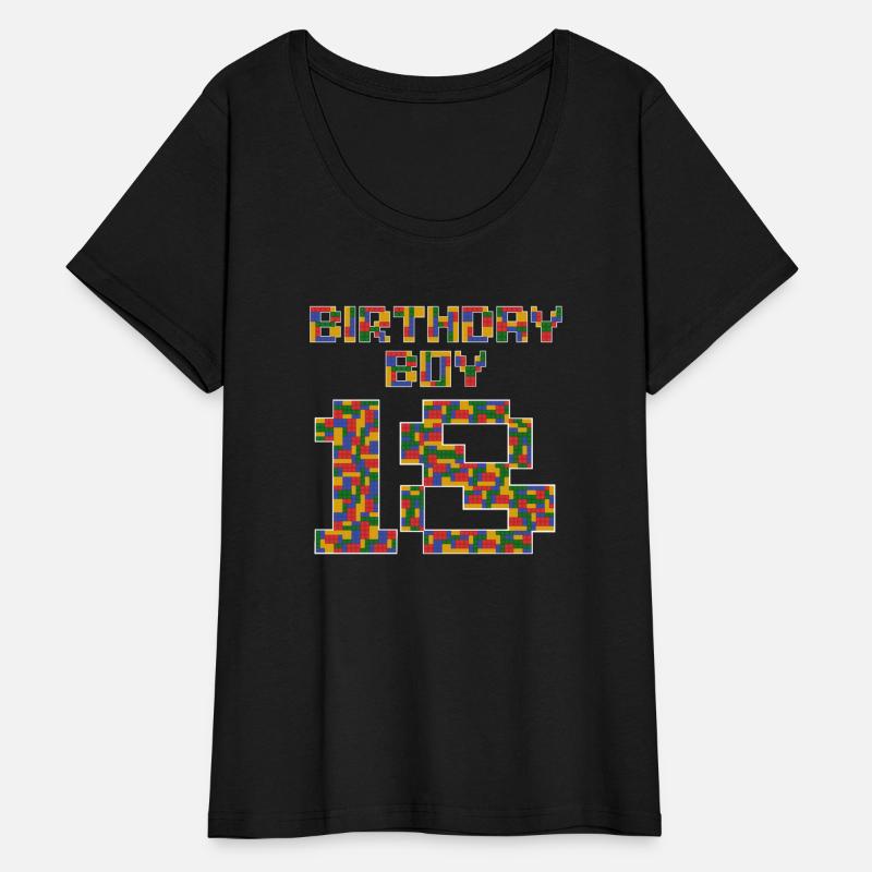 Cute 18th Birthday Gift 18 Year Old Block Building