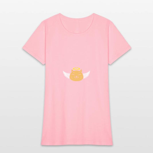 Cute angel cat