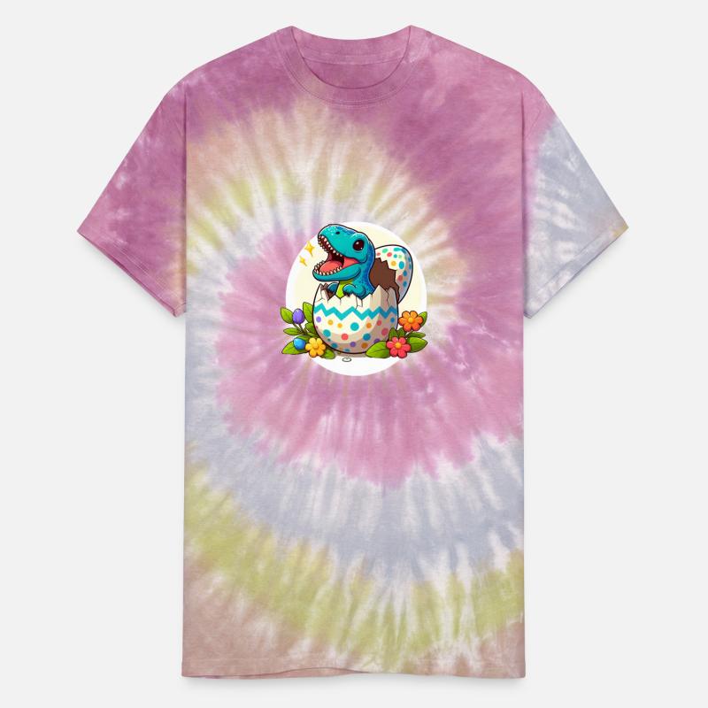 Cute Dino Hatching Easter Joy