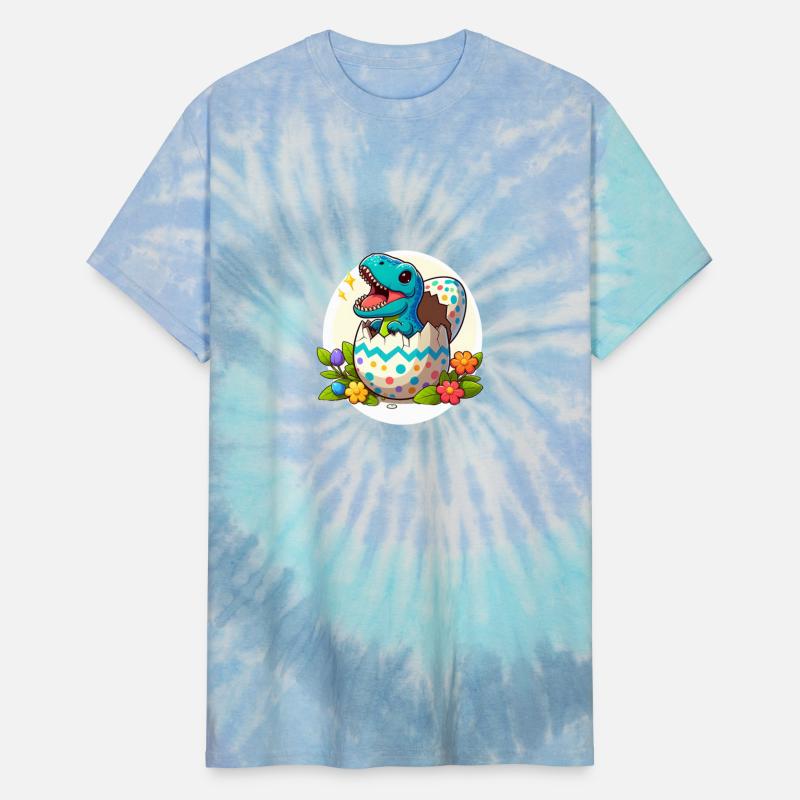 Cute Dino Hatching Easter Joy