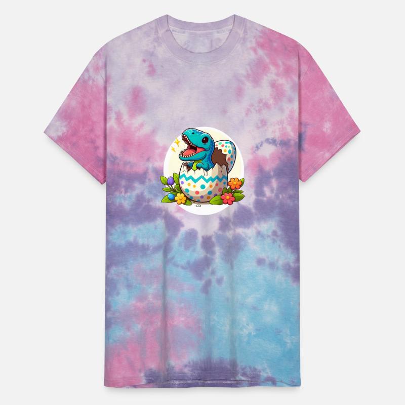 Cute Dino Hatching Easter Joy