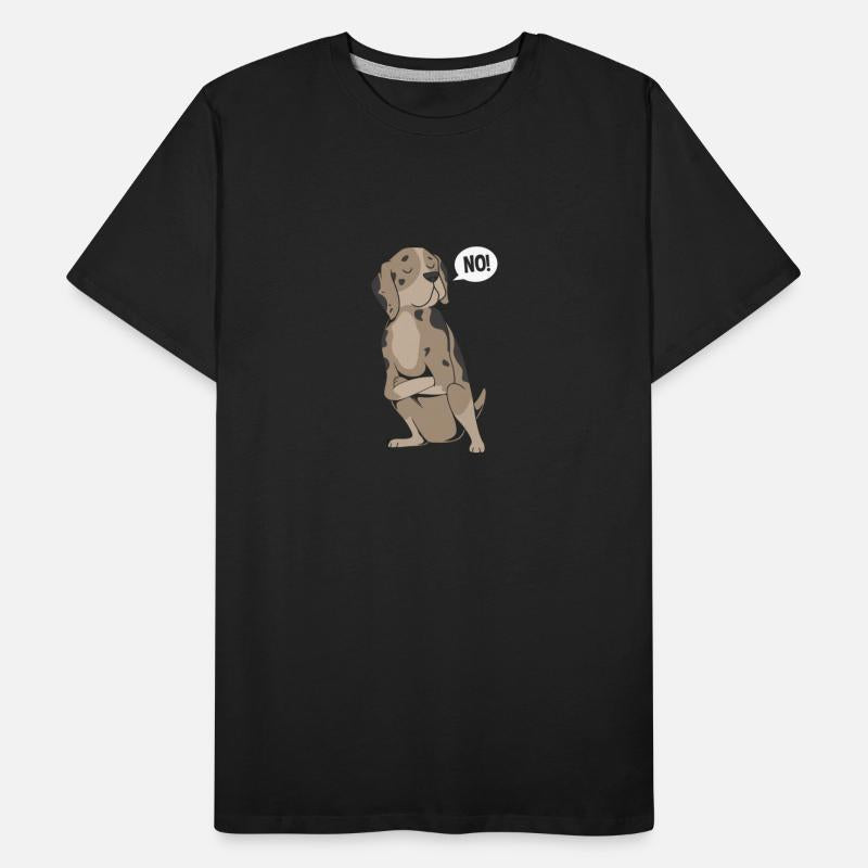 Cute Dog Saying No Catahoula Leopard Dog