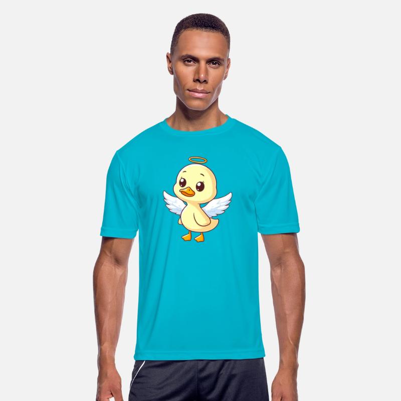 Cute Duck Angel Wings Halo