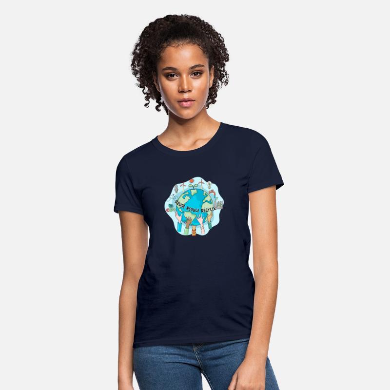 Cute Earth Day Reuse Reduce Recycle