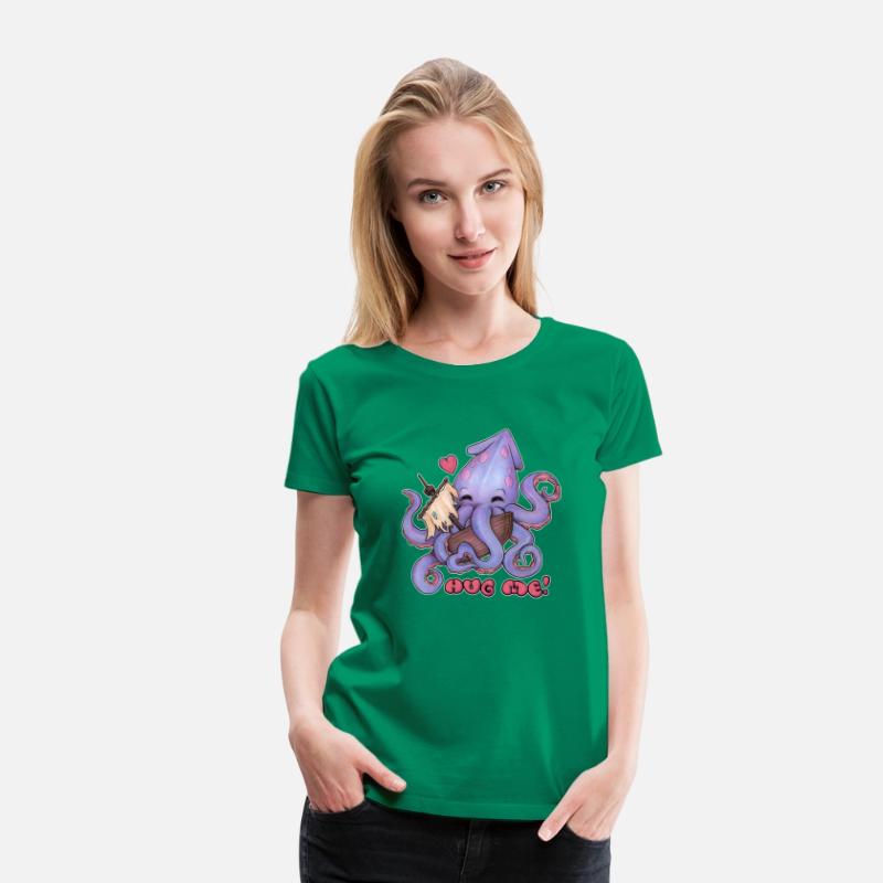 Cute monster Octopus - Hug me - funny gift idea