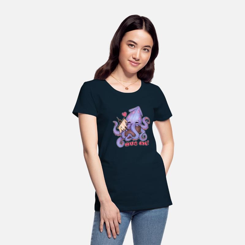 Cute monster Octopus - Hug me - funny gift idea