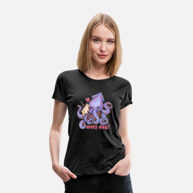 Cute monster Octopus - Hug me - funny gift idea