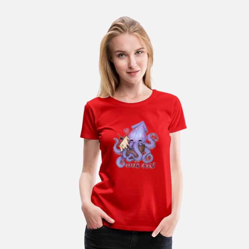 Cute monster Octopus - Hug me - funny gift idea