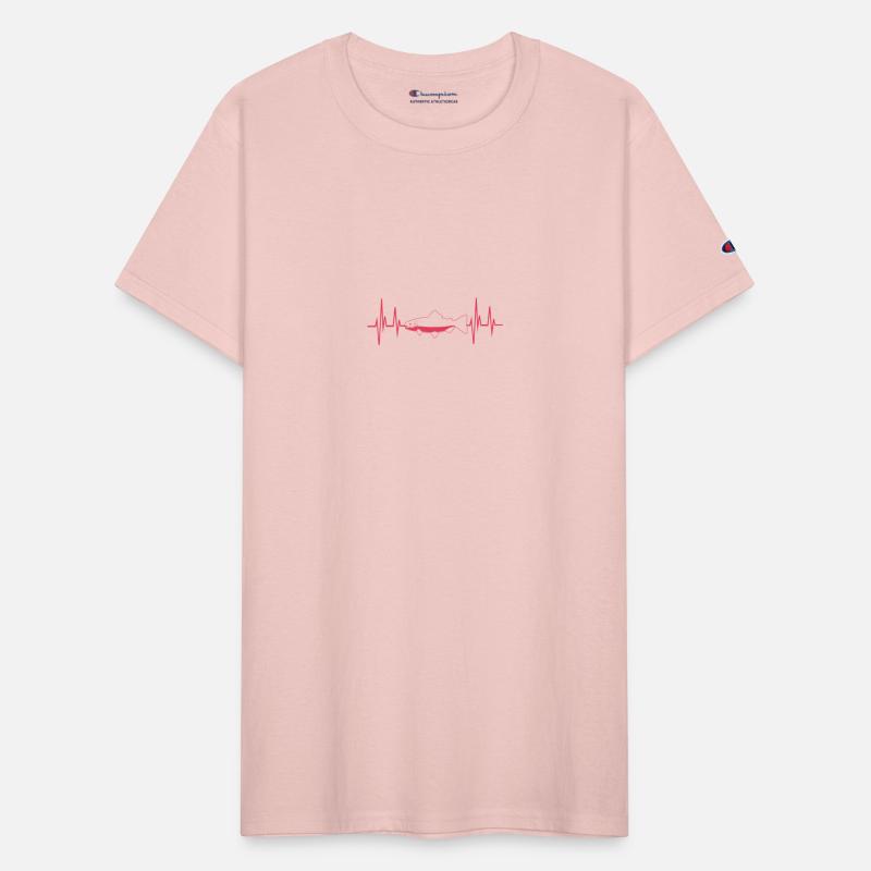 Cute Trout Fisherman Heartbeat Trout Fish