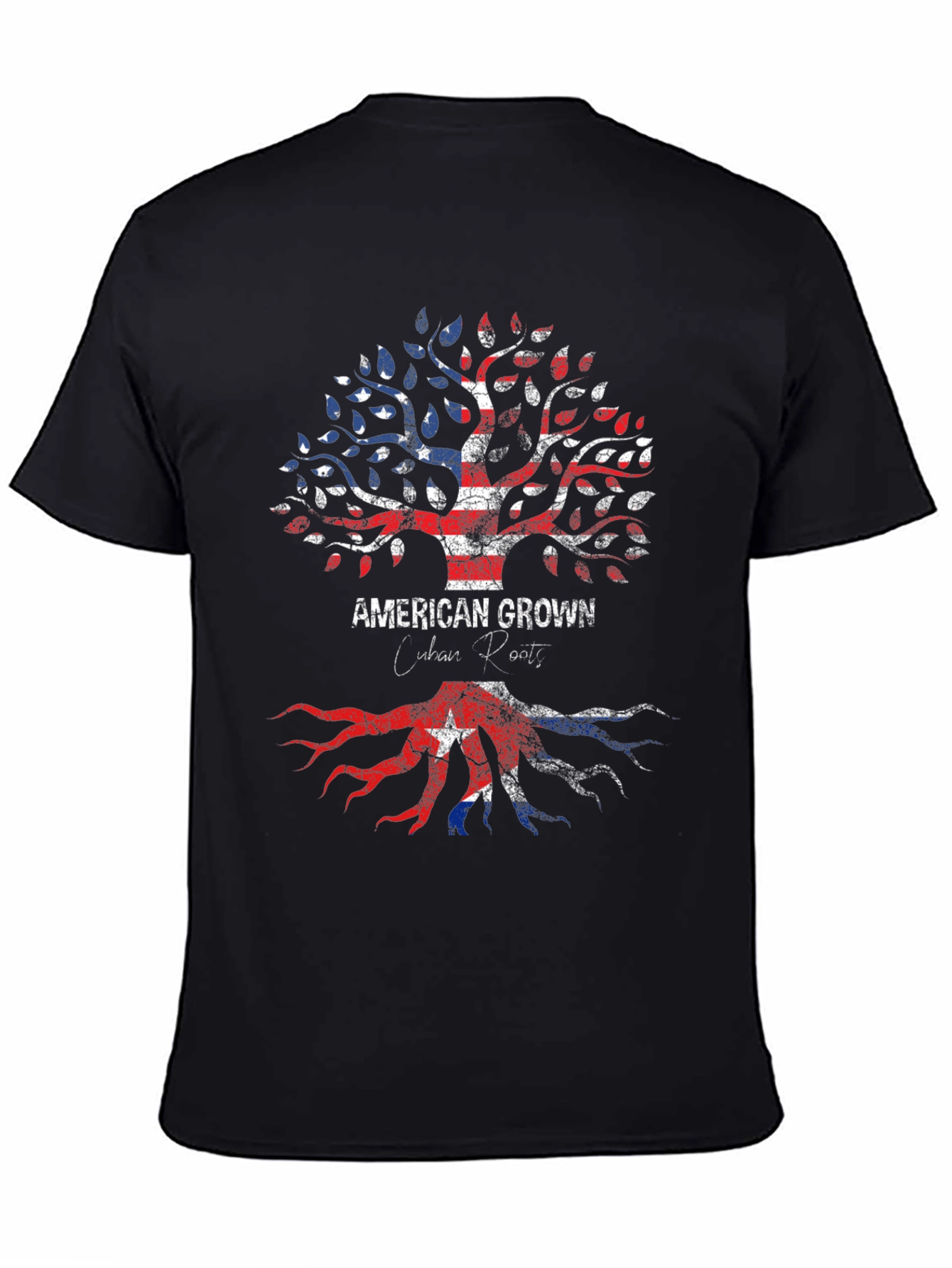 American Grown Cuban Roots Graphic Tee