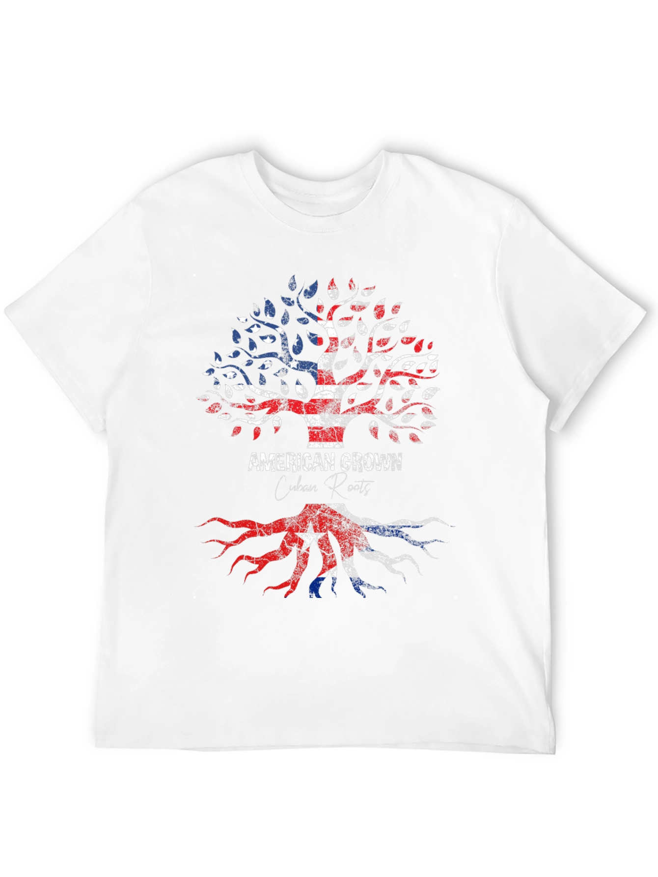 American Grown Cuban Roots Graphic Tee