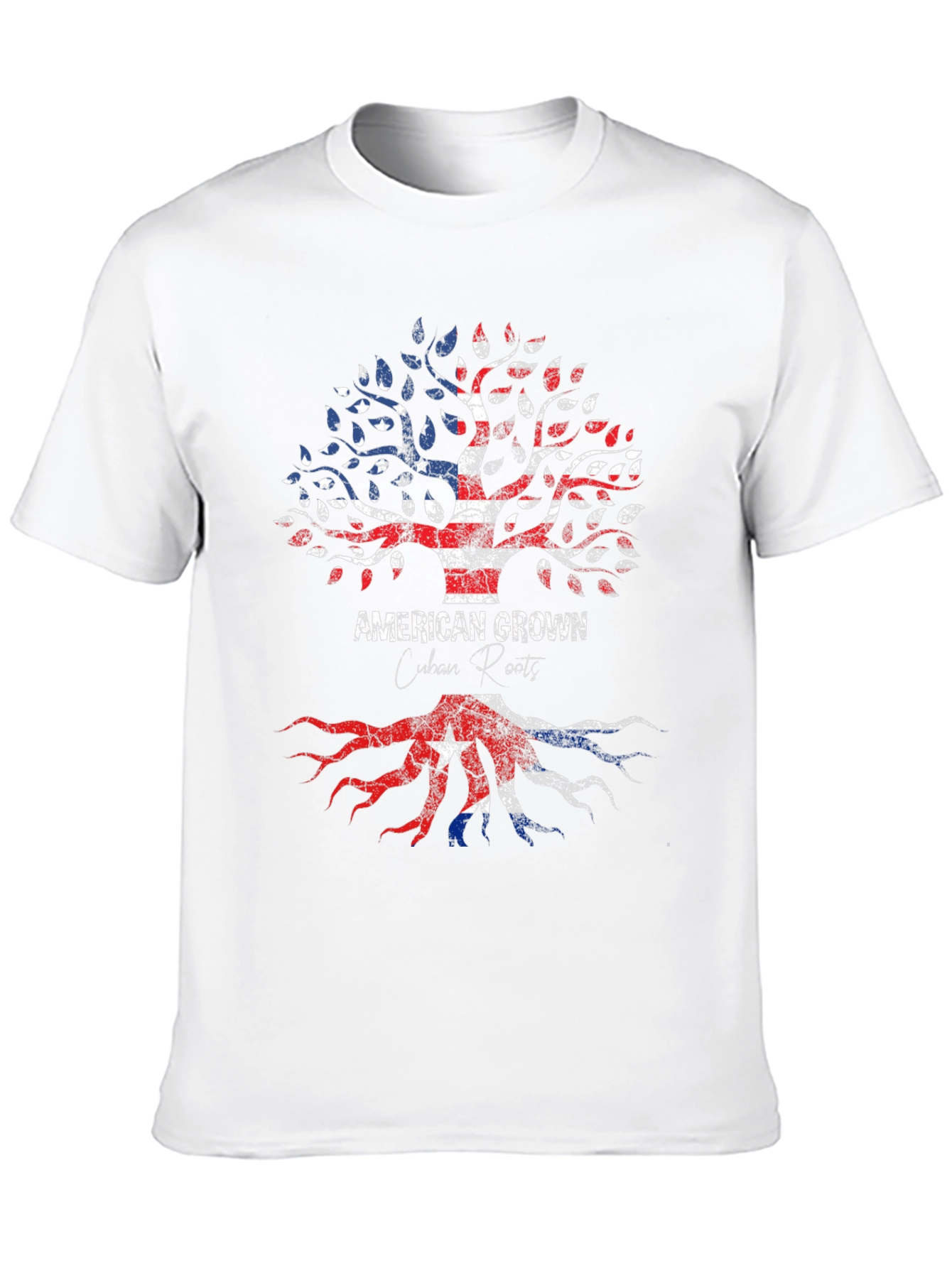 American Grown Cuban Roots Graphic Tee