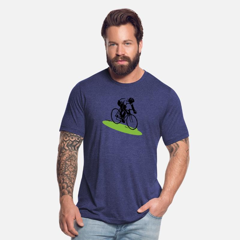 "Cyclist in Motion – Minimal Silhouette Art"
