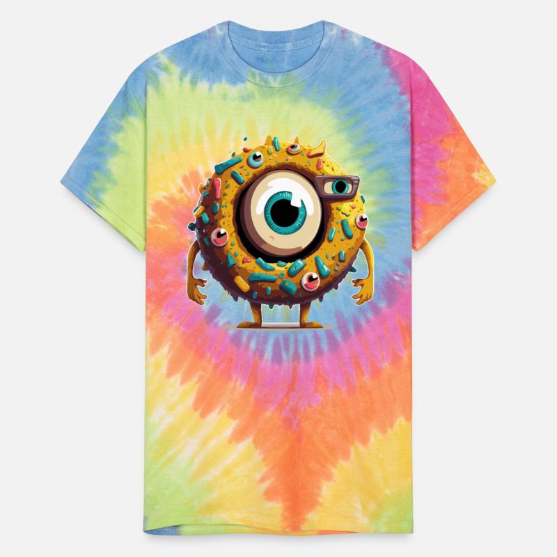 Cyclops little monster donut eye