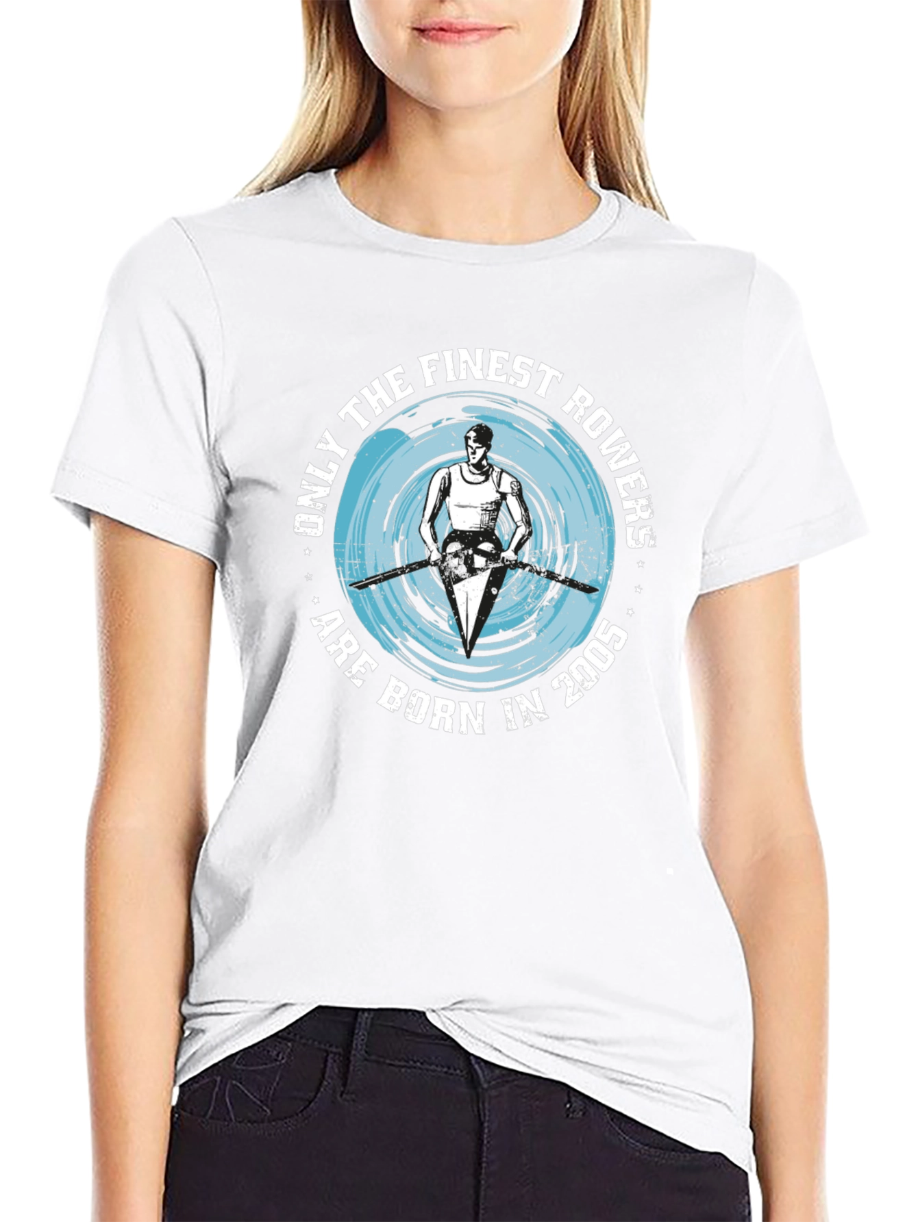 Finest Rowers Born in 2005 Black T-Shirt