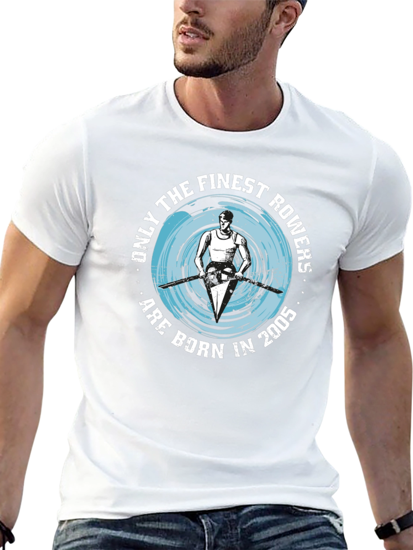 Finest Rowers Born in 2005 Black T-Shirt