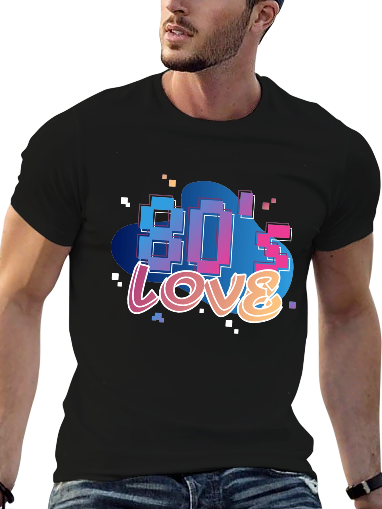 Retro 80s Love T-Shirt