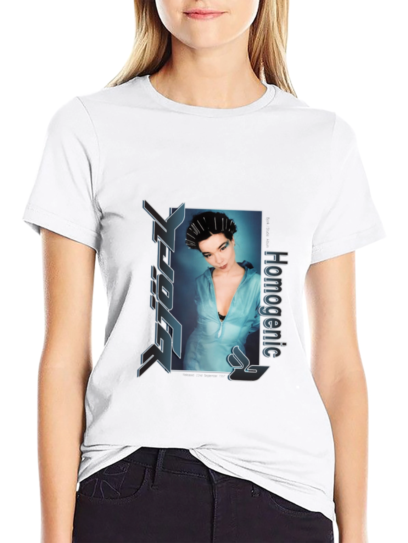 Björk Homogenic Graphic Print T-Shirt