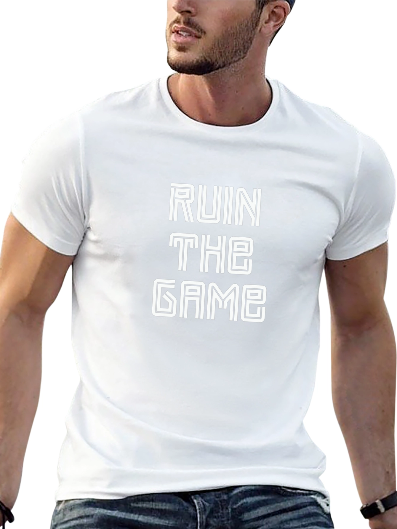 Ruin The Game Graphic Tee - Bold Statement Shirt