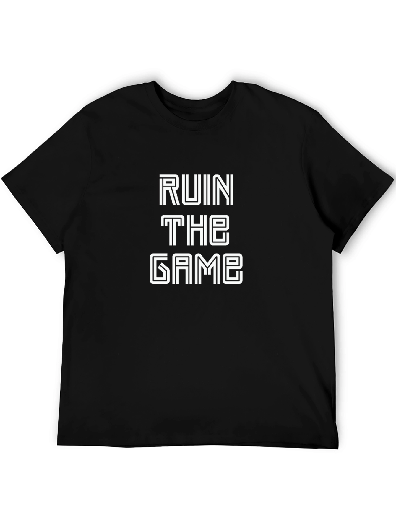 Ruin The Game Graphic Tee - Bold Statement Shirt