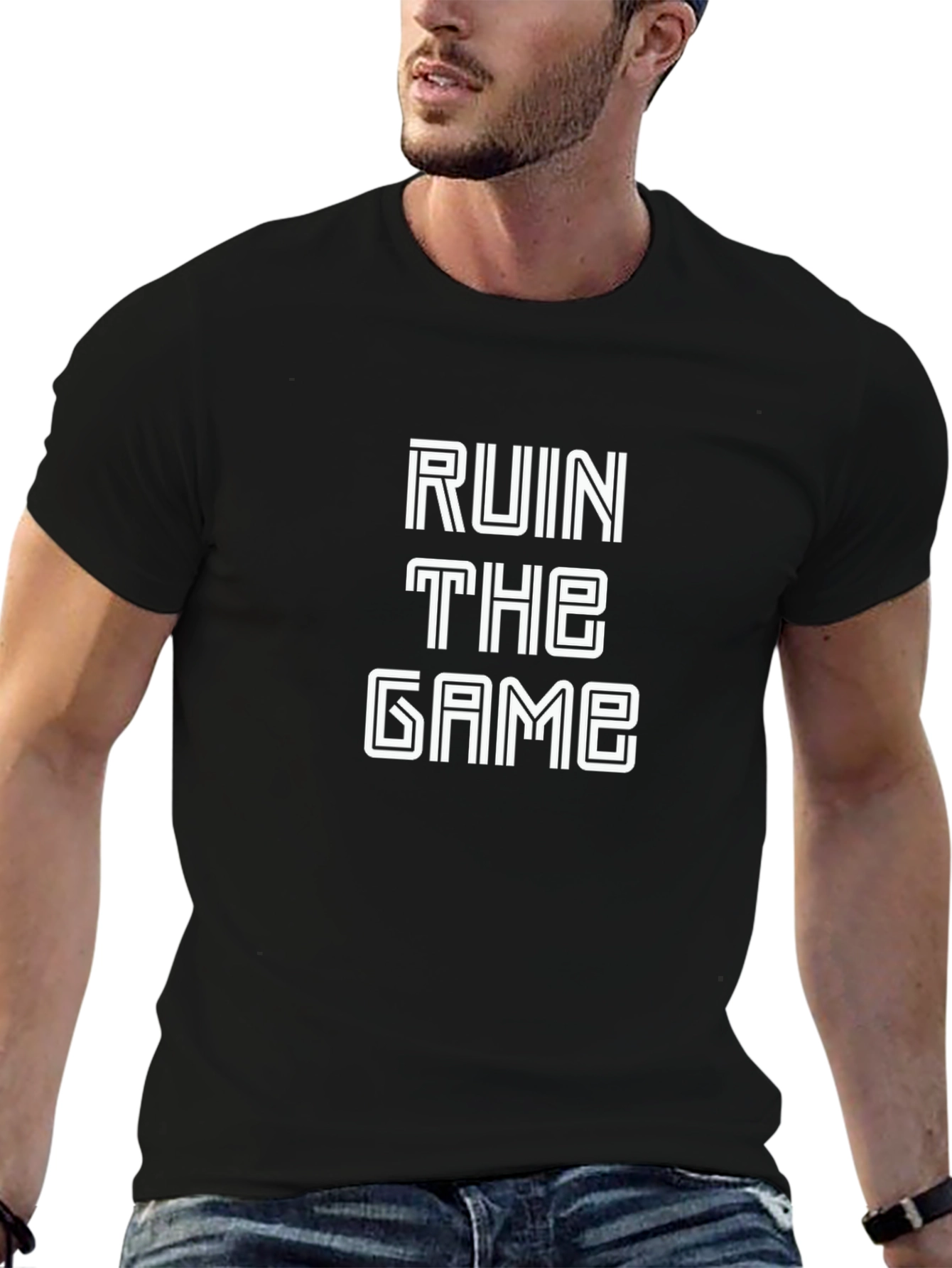 Ruin The Game Graphic Tee - Bold Statement Shirt