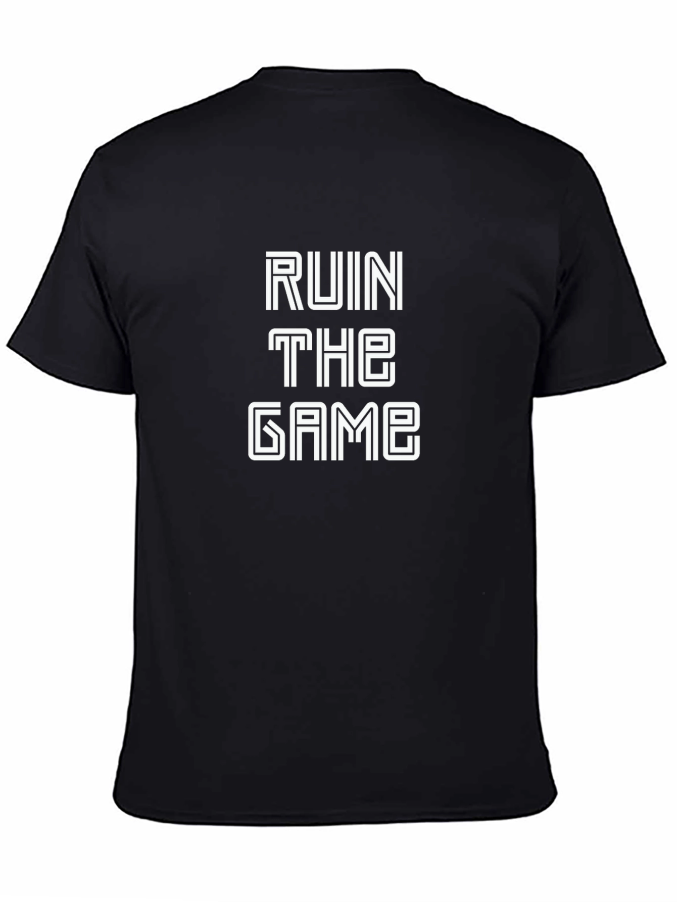 Ruin The Game Graphic Tee - Bold Statement Shirt