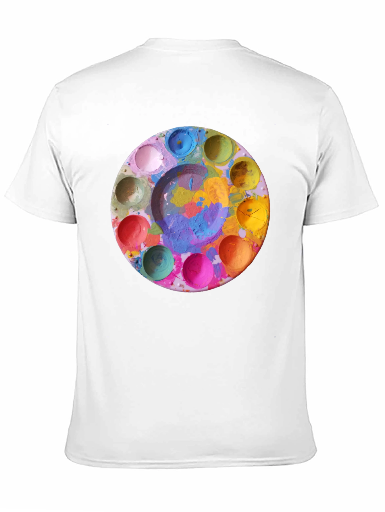 Painters Palette T-Shirt - Artistic Design