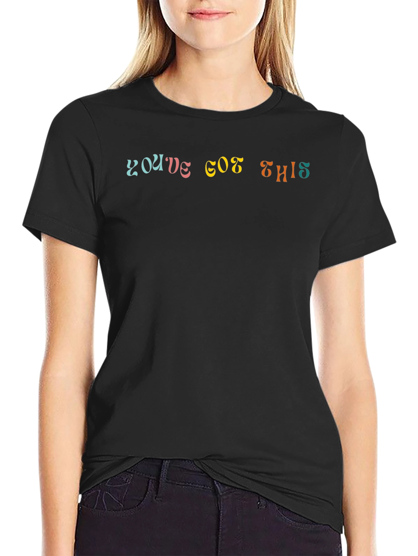 Youve Got This Graphic Tee - Black
