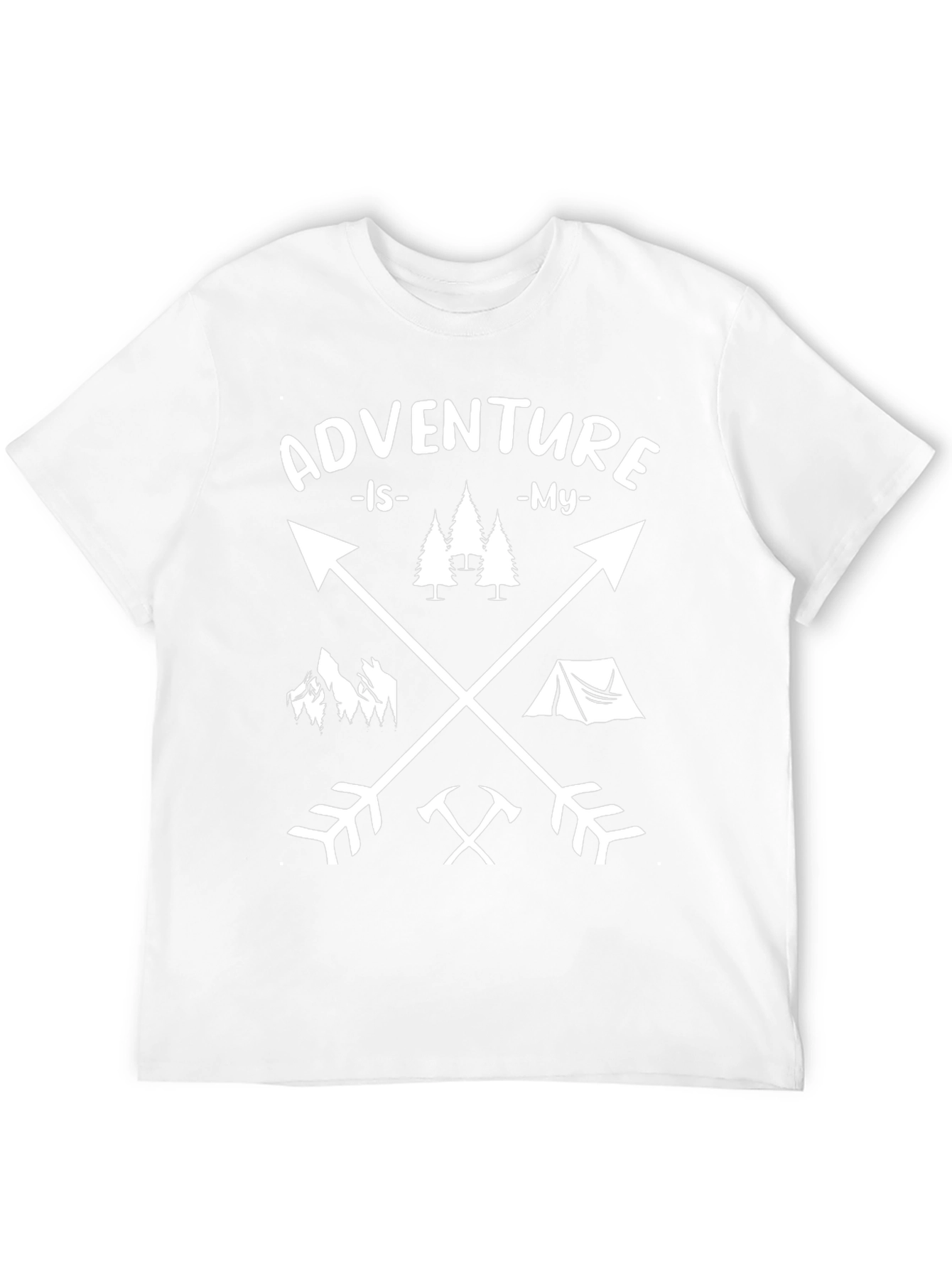 Adventure Is My Arrow T-Shirt - Black