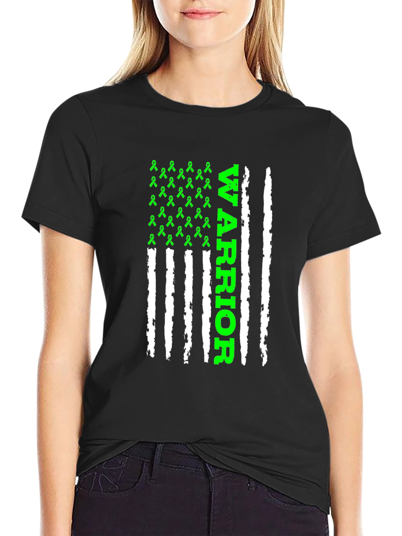 Warrior Awareness Ribbon T-Shirt