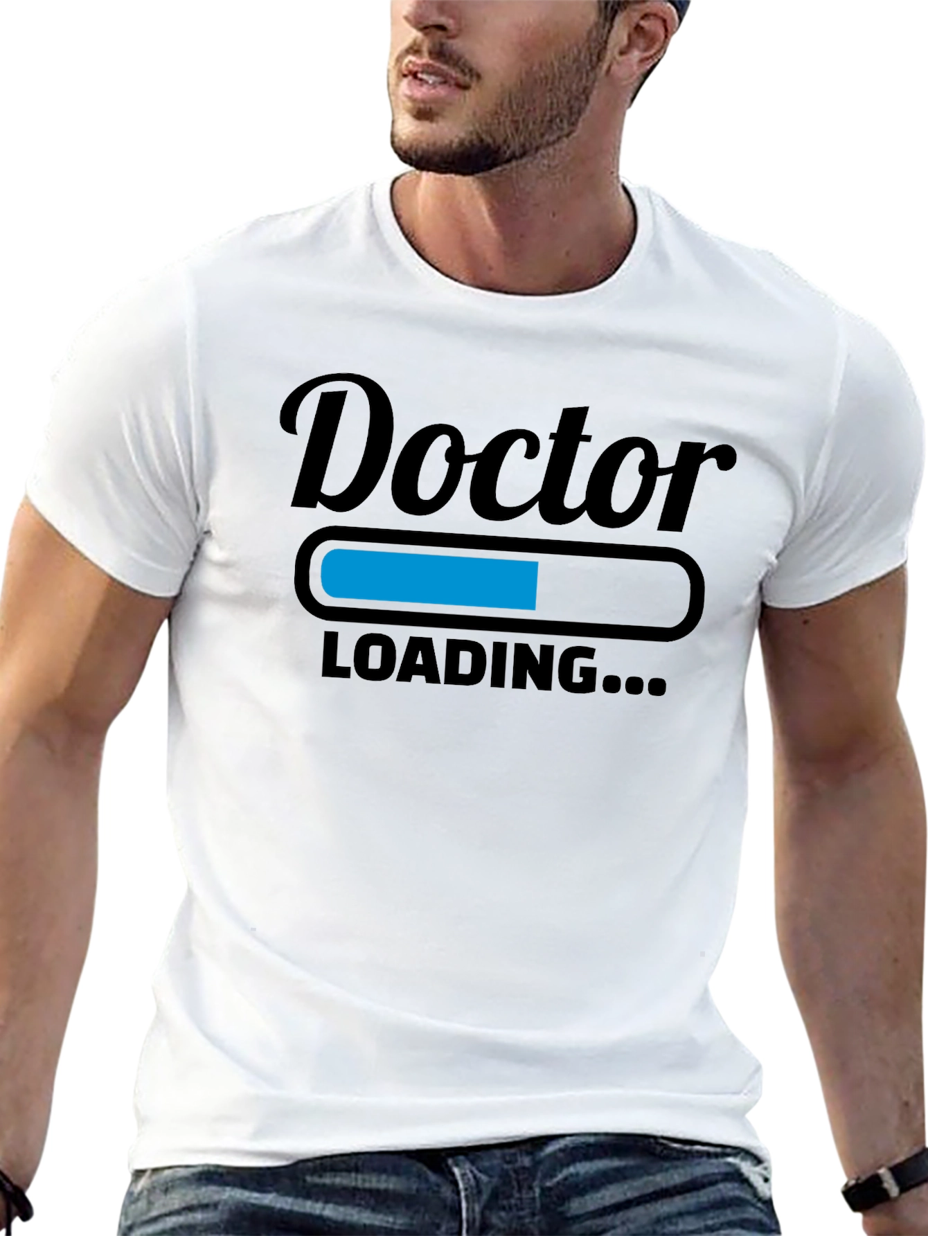 Doctor Loading Funny Graphic T-Shirt