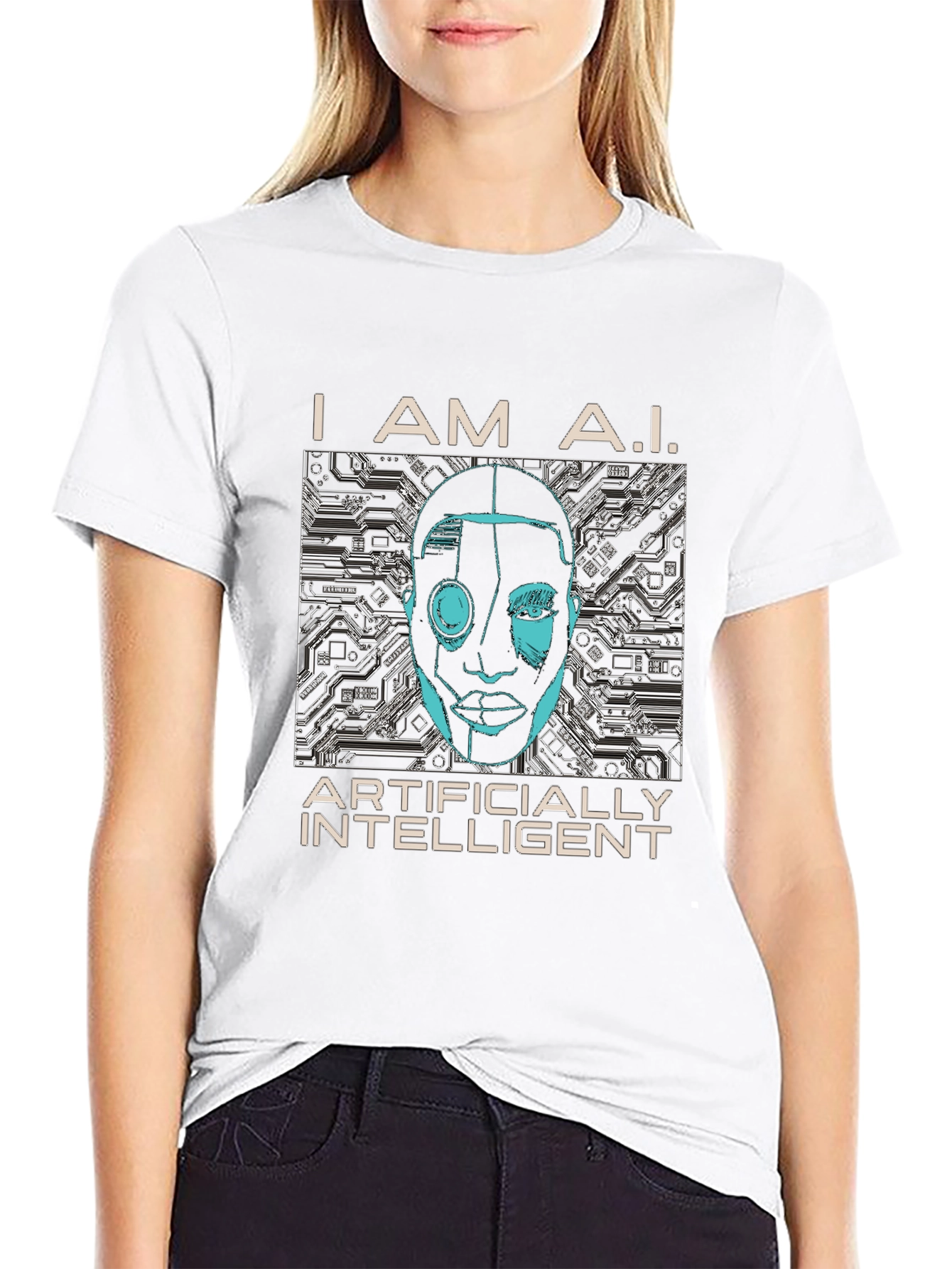I AM A.I. Artificially Intelligent Graphic T-Shirt