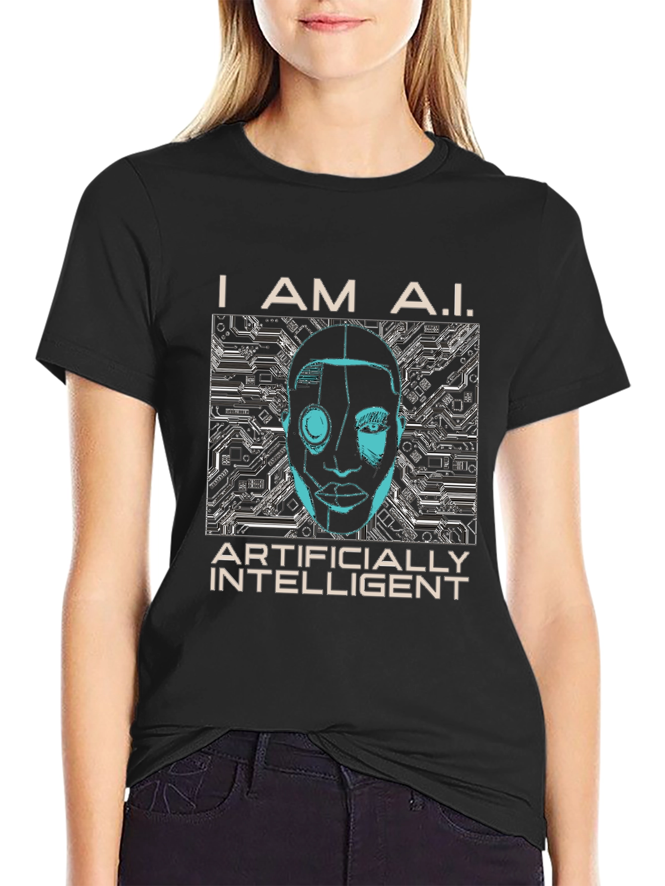 I AM A.I. Artificially Intelligent Graphic T-Shirt