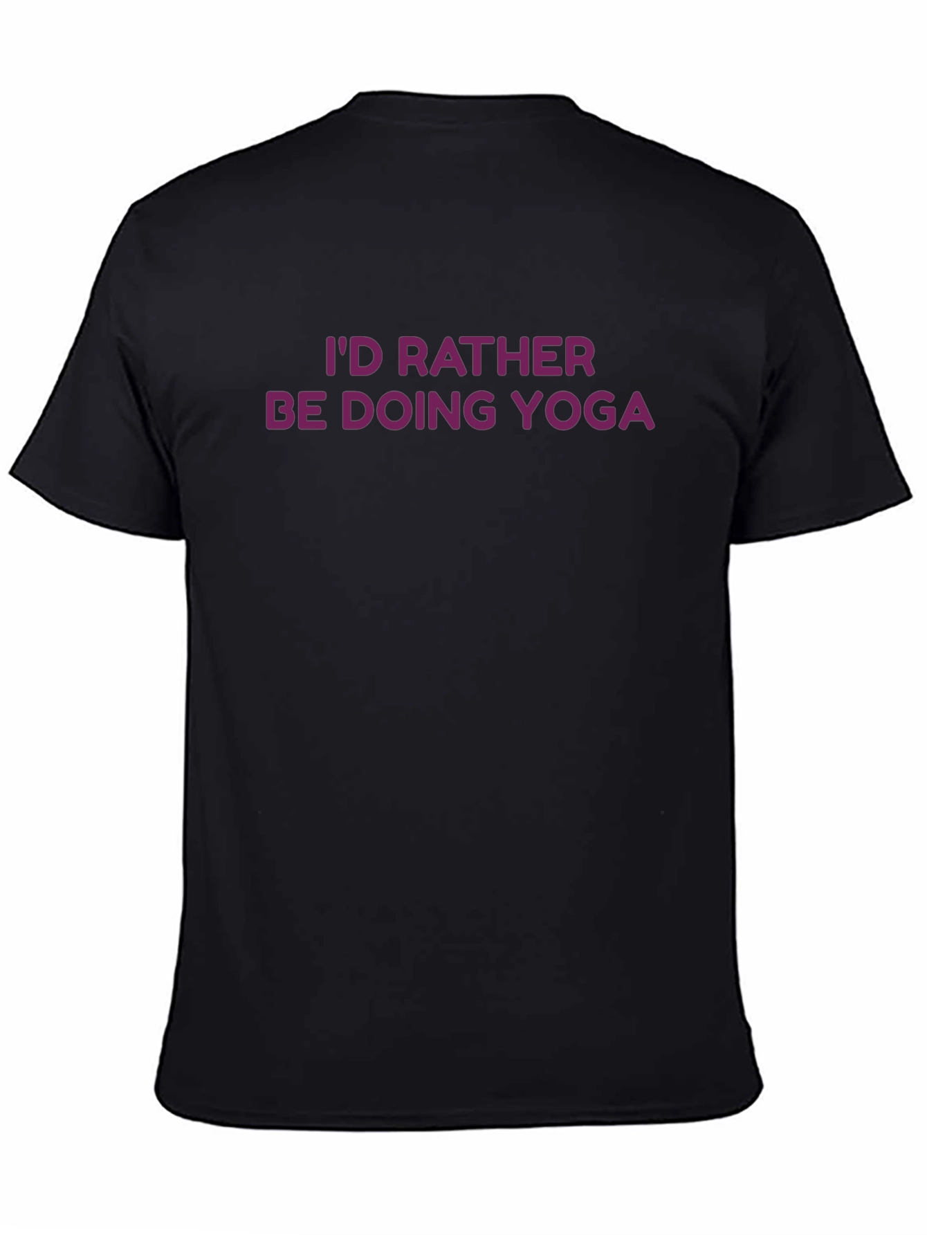 Yoga Lover T-Shirt - Id Rather Be Doing Yoga